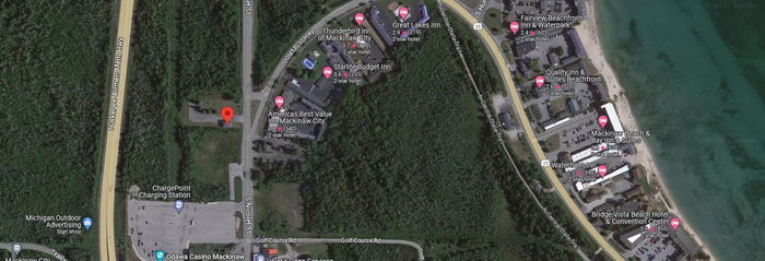 Kings Motel (Kings Inn, Kings Motel) - Aerial Map (newer photo)